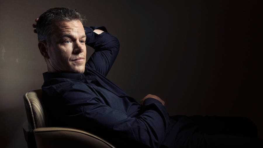 Matt Damon Dark Aesthetic Wallpaper