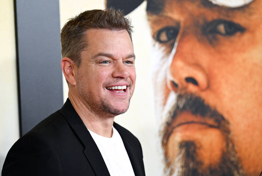 Matt Damon Stillwater Nyc Premiere Wallpaper