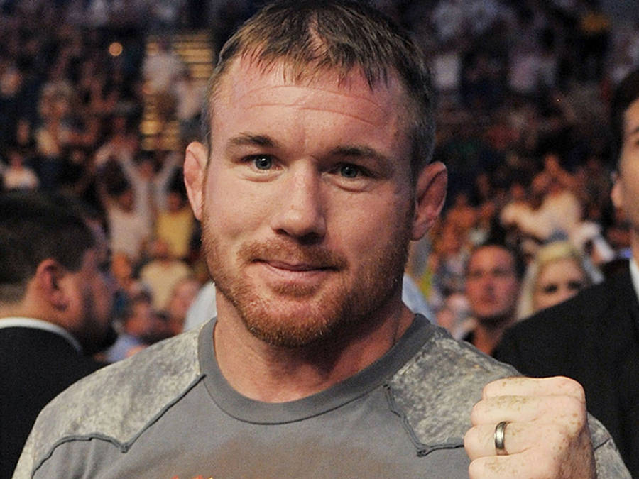 Matt Hughes Smiling At Camera Wallpaper