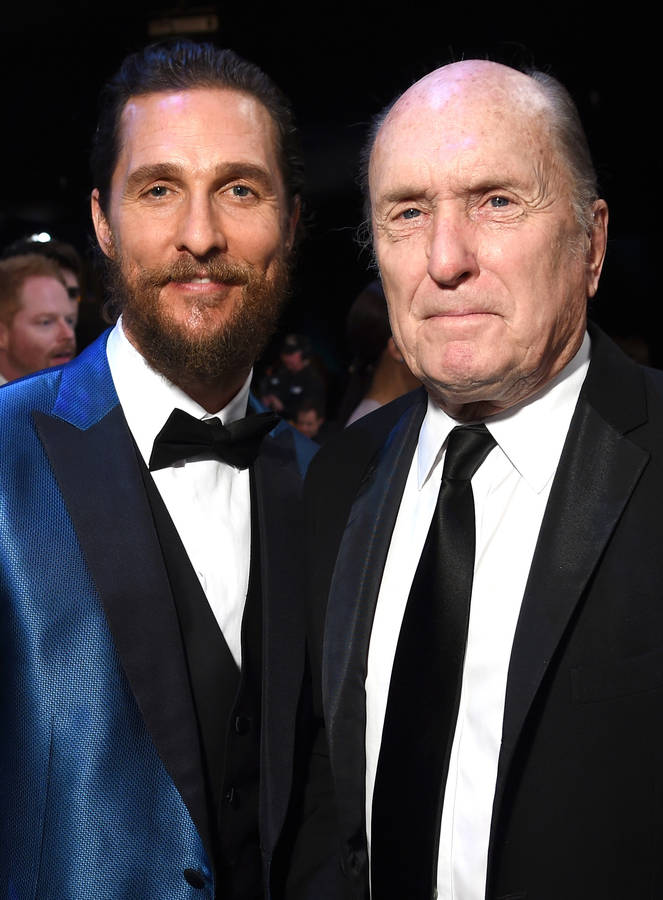 Matthew Mcconaughey And Robert Duvall Annual Screen Actors Guild Awards Wallpaper