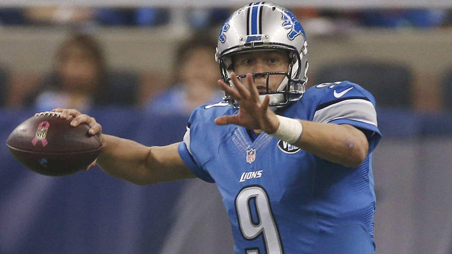 Matthew Stafford Detroit Lions Football Quarterback Wallpaper