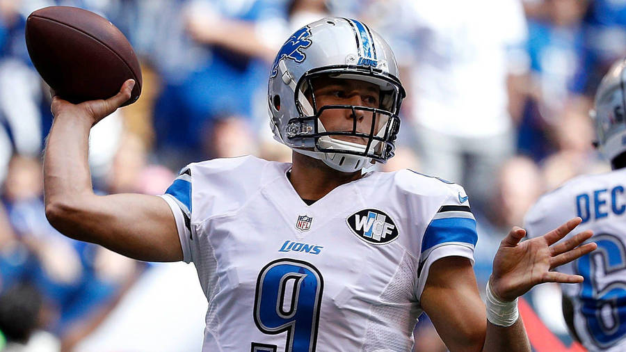 Matthew Stafford Football Live Sports Action Wallpaper