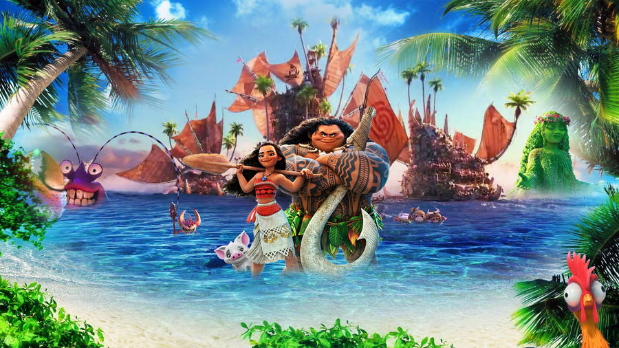 Maui Moana Photo Wallpaper