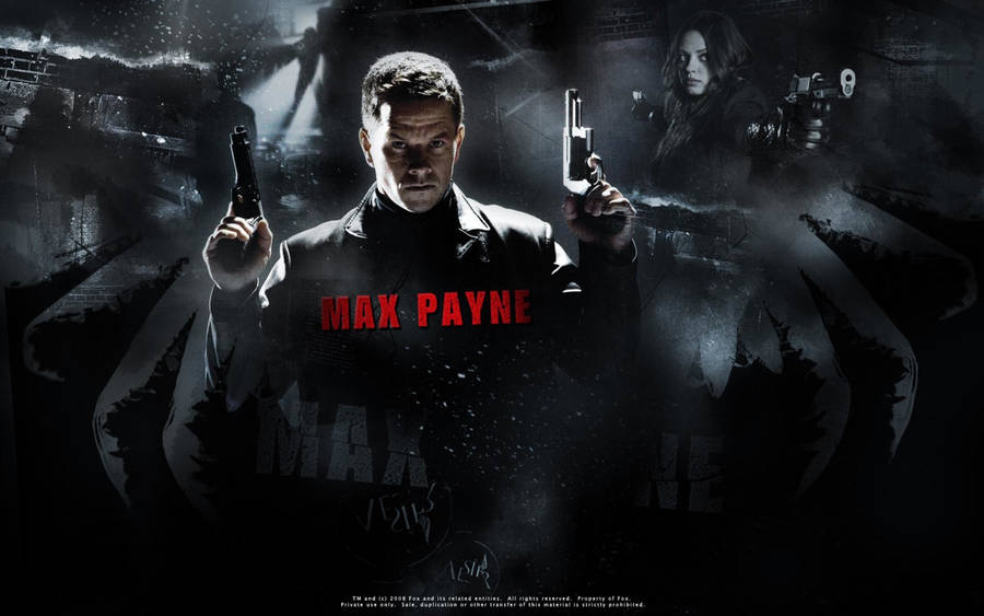 Max Payne Dark Movie Poster Wallpaper