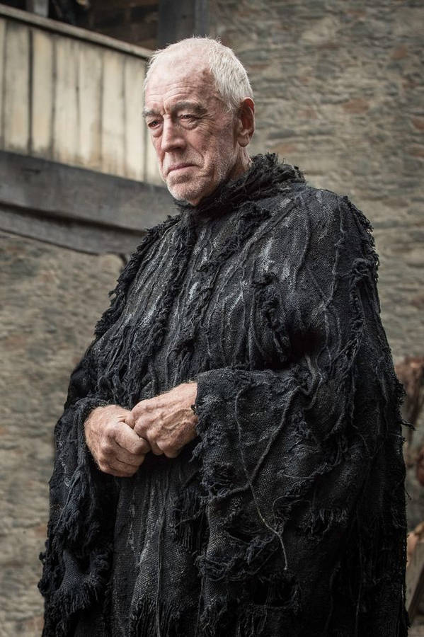 Max Von Sydow Standing Three-eyed Raven Wallpaper