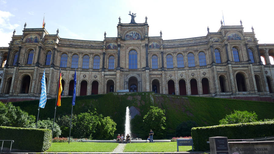 Maximilianeum In Munich Wallpaper