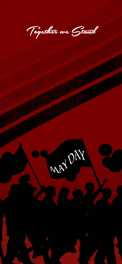 May Day Black And Red Wallpaper