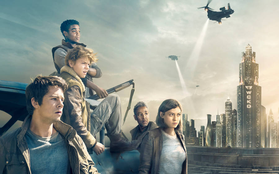 Maze Runner Main Characters Wallpaper