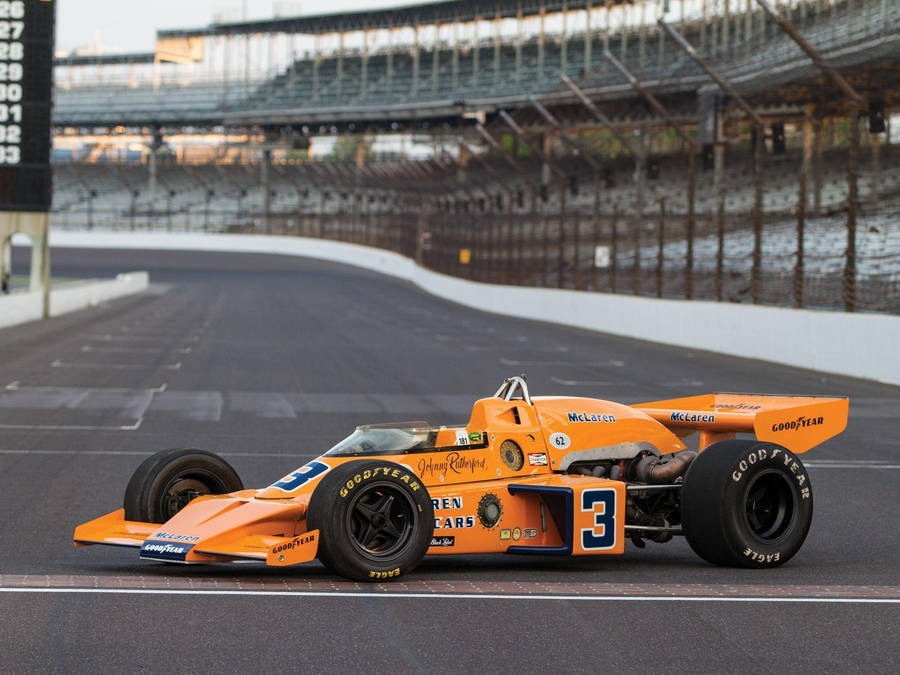 Mclaren In Indianapolis 500 Track Wallpaper