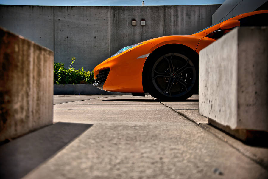 Mclaren Orange 570s Coupe Wallpaper