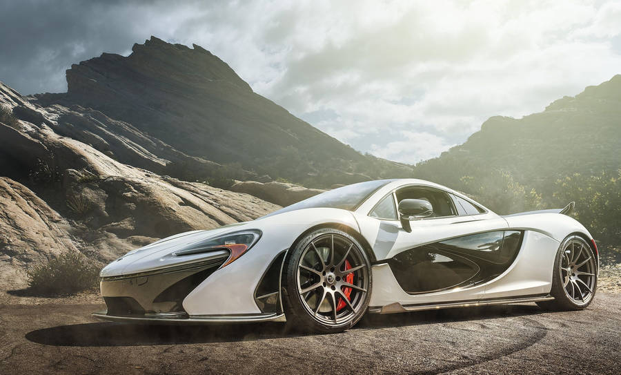 Mclaren P1 White Wallpaper