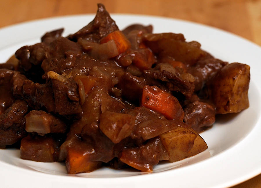 Meaty Beef Bourguignon Wallpaper