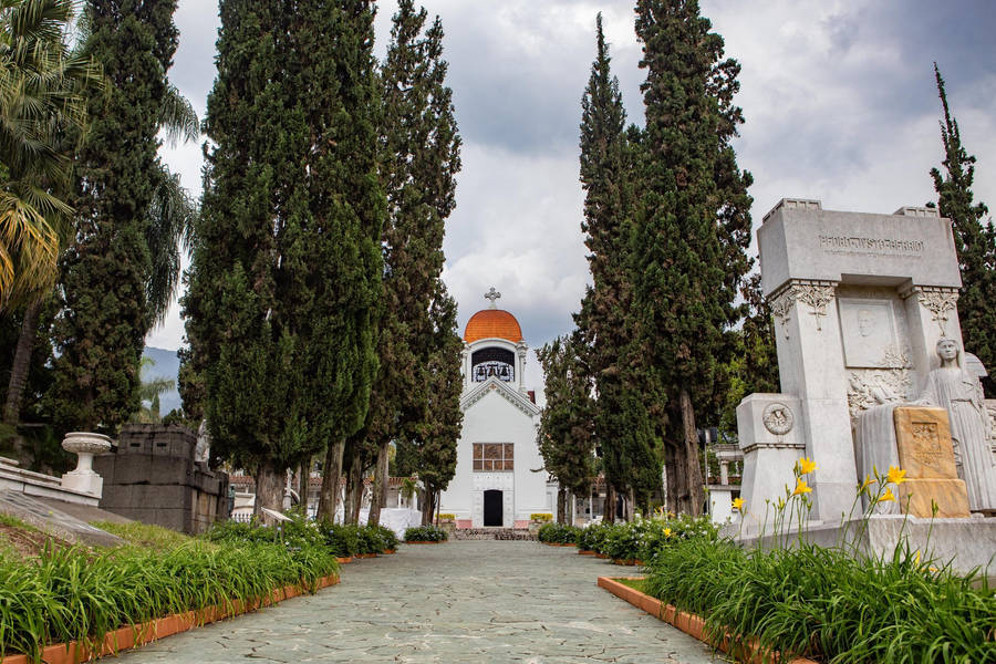 Medellin San Pedro Cemetery Museum Wallpaper