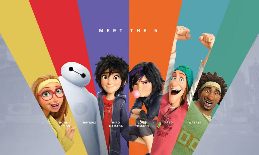 Meet The Big Hero 6 Wallpaper