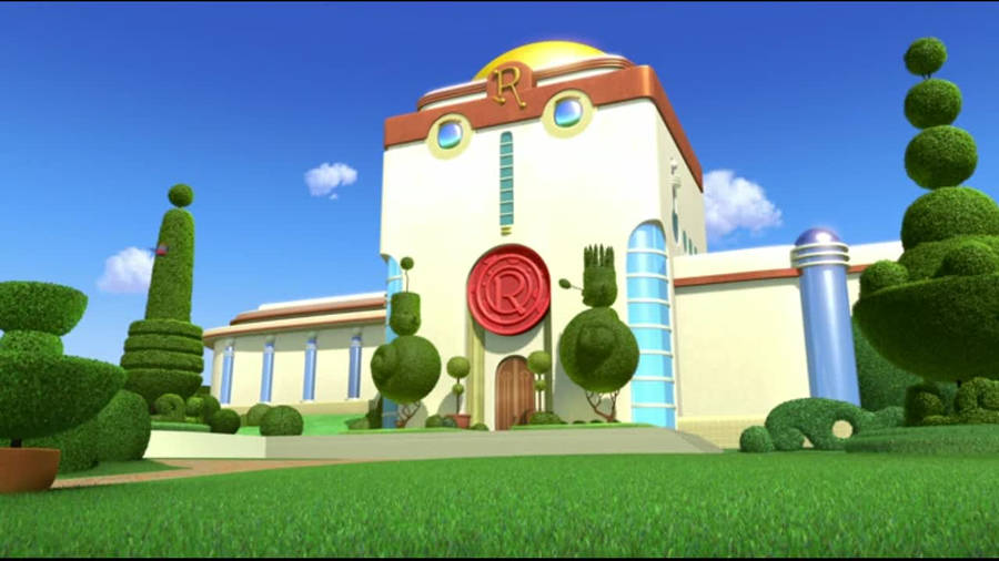 Meet The Robinsons Animated Building Wallpaper