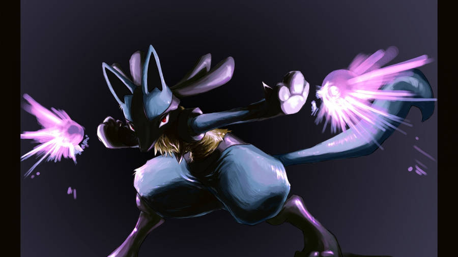 Mega Evolution Of Lucario Wallpaper