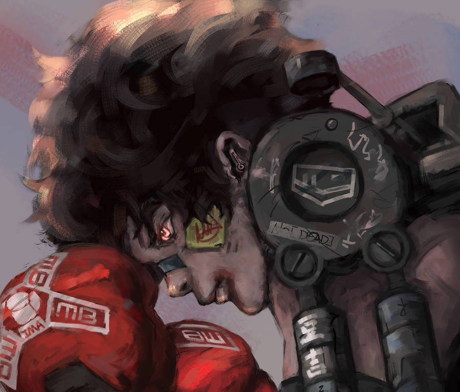 Megalo Box Painting Wallpaper