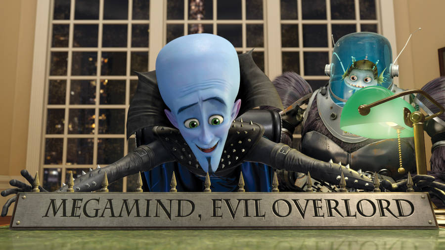 Megamind, Evil Overlord's Nameplate Wallpaper