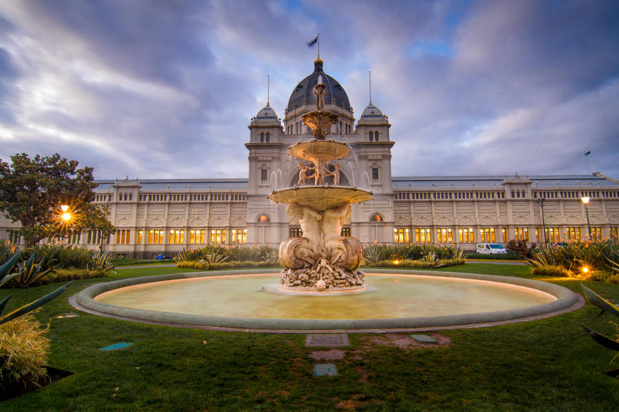 Melbourne Royal Exhibition Building Wallpaper