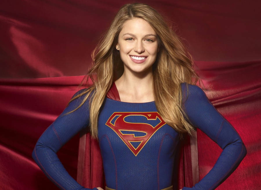 Melissa Benoist Dc Superhero Wallpaper