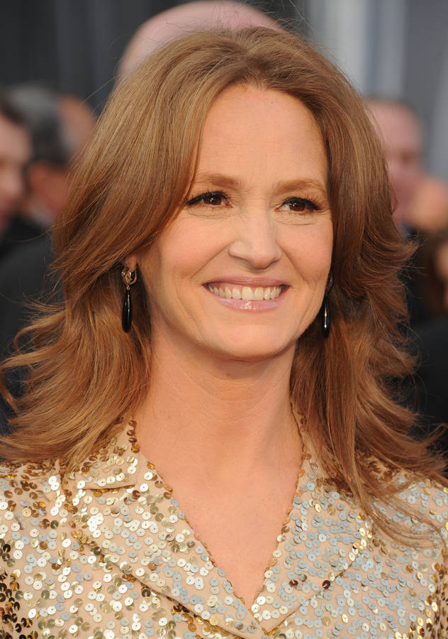 Melissa Leo - Radiant Smile In Portrait Wallpaper