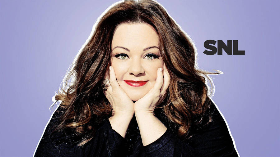 Melissa Mccarthy Snl Graphic Design Portrait Wallpaper