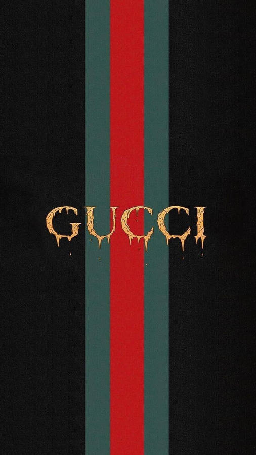 Melting Gucci Iphone Background Wallpaper