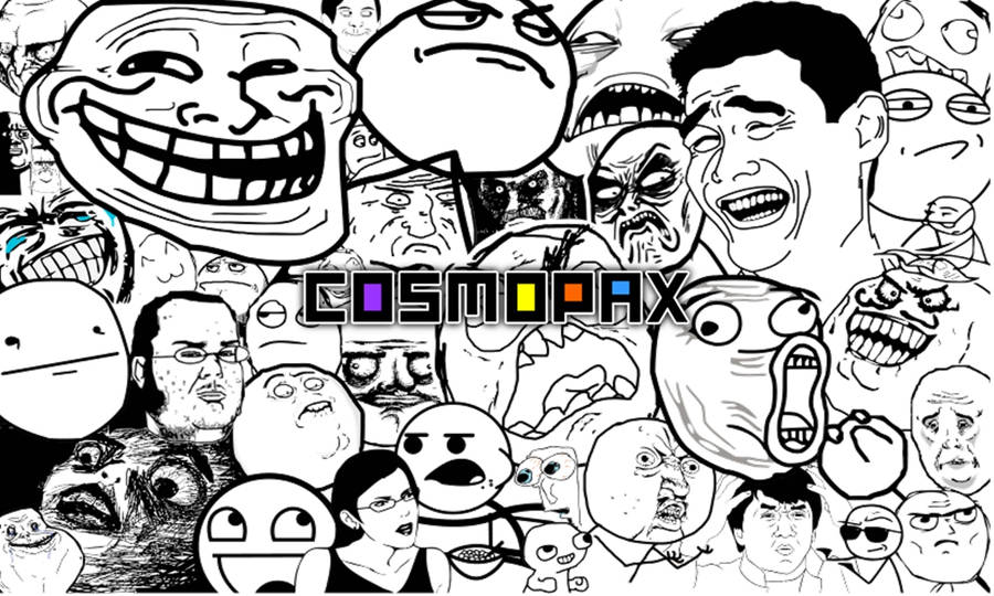 Meme Faces Cosmopax Wallpaper