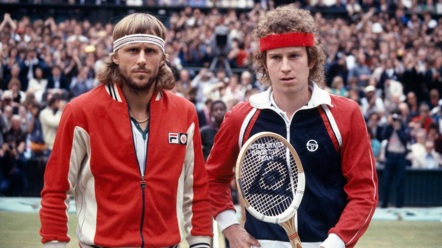 Men's Singles Tennis Tournament Björn Borg John Mcenroe Wallpaper