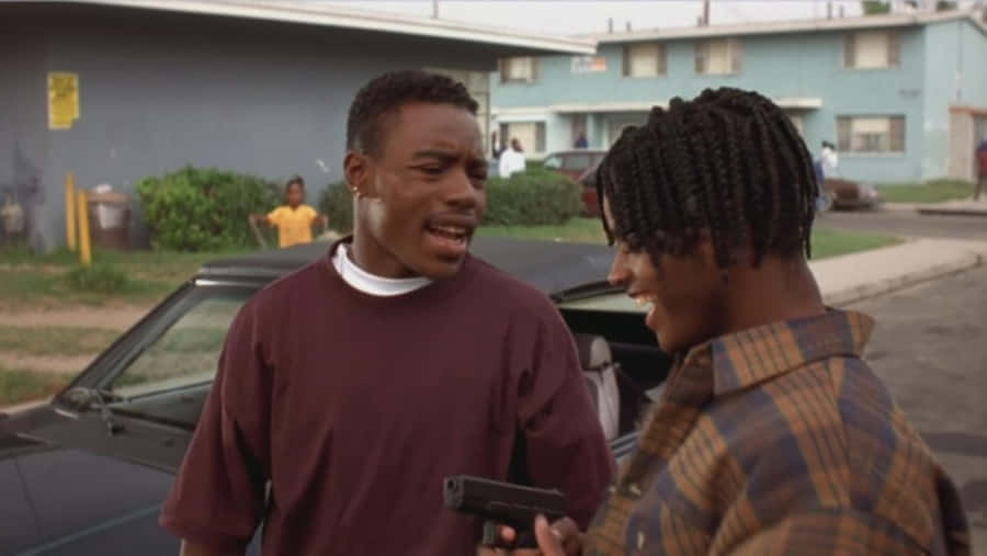 Menace Ii Society Talking Caine And O-dog Wallpaper