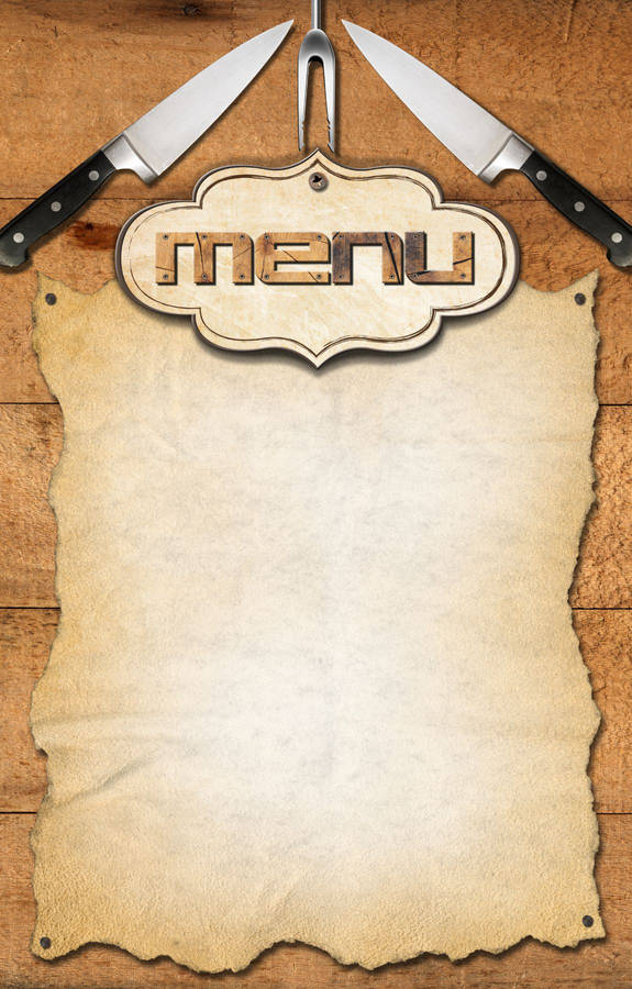 Menu Blank List Digital Art Photo Wallpaper