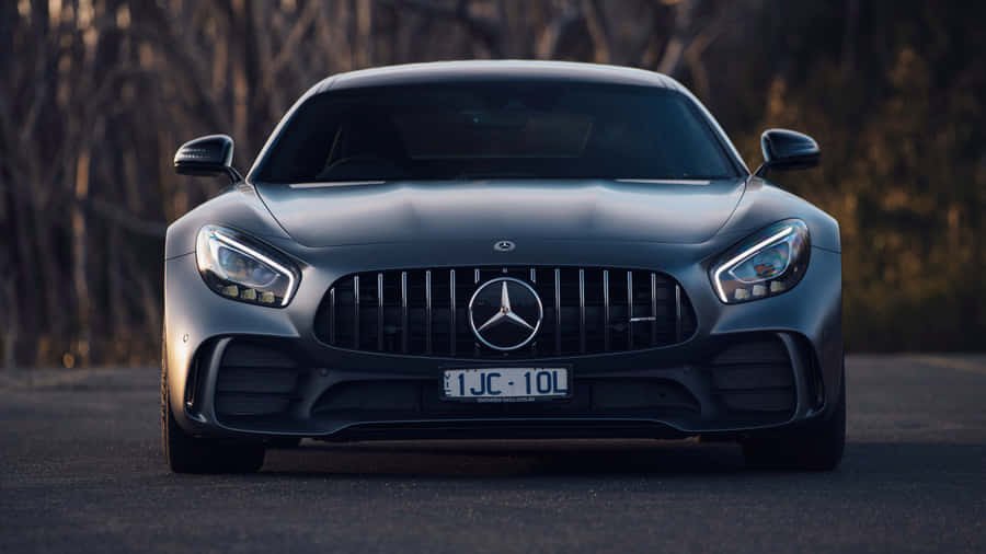 Mercedes Amg Gt Front View Wallpaper