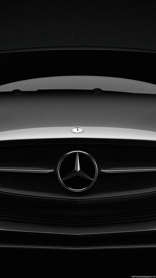 Mercedes Benz Car Emblem Iphone Wallpaper