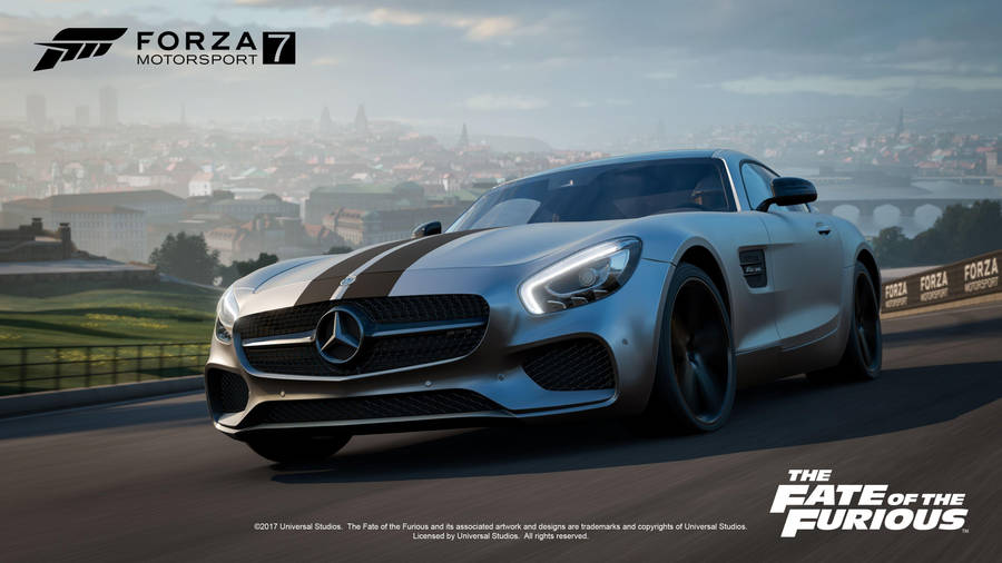 Mercedes-benz Racing In Forza 7 Wallpaper