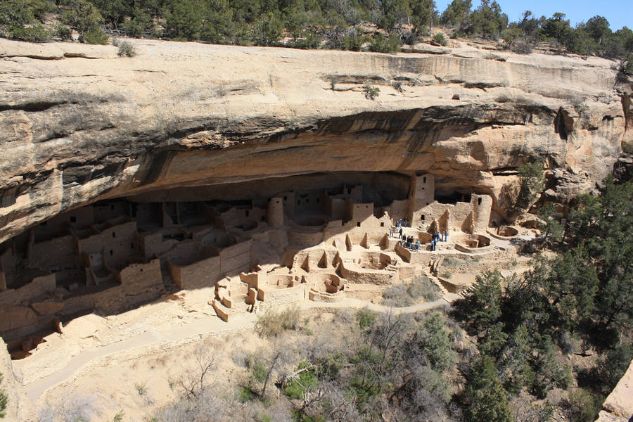 Mesa Verde Cliff Wallpaper