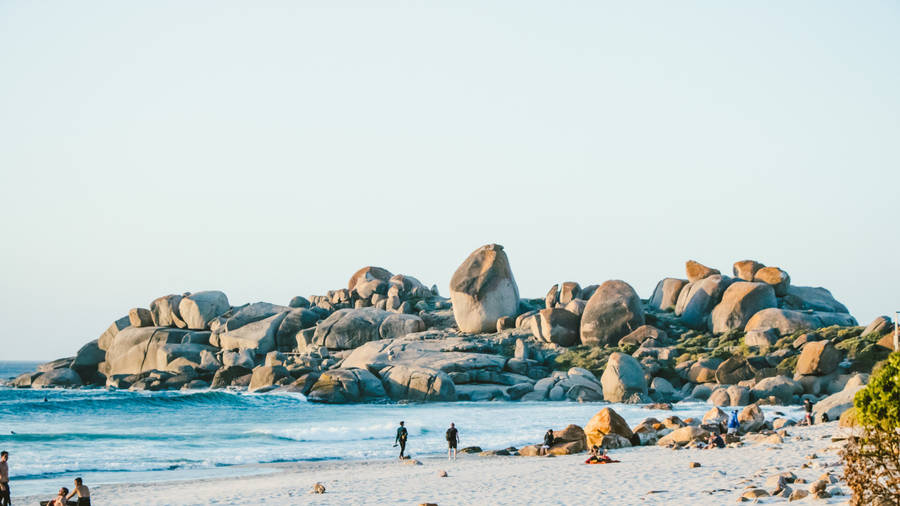 Mesmerising View Of Llandudno Beach, Africa In Ultra High Definition 4k Wallpaper