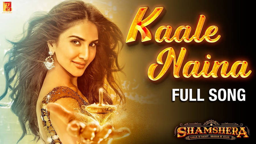 Mesmerizing Beauty Of 'kaale Naina' From Yrf Production Wallpaper