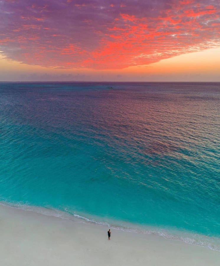 Mesmerizing Sunset - Turks And Caicos Wallpaper