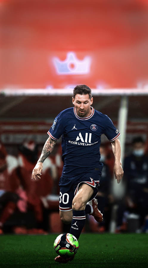 Messi 4k Ultra Hd Running Wallpaper