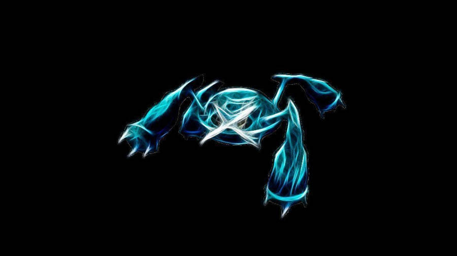 Metagross Glowing Outline Wallpaper