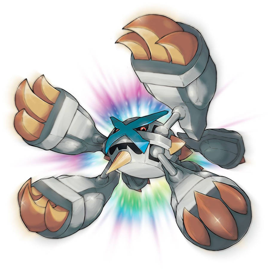 Metagross Mega Glowing Energy Wallpaper