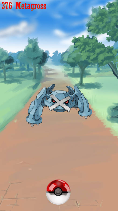 Metagross Pokemon Go Aesthetic Wallpaper