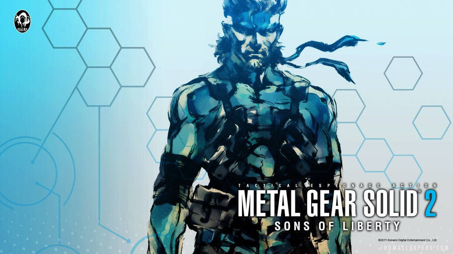 Metal Gear Solid Honey Comb Art Wallpaper