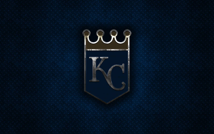 Metallic Blue Kansas City Royals Wallpaper