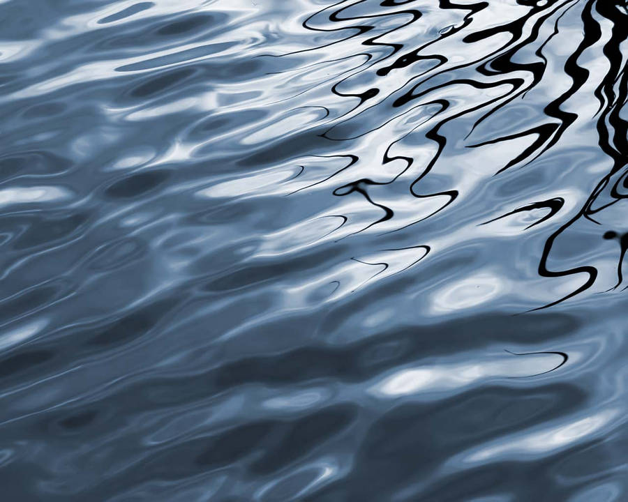 Metallic-like Rippling Liquid Wallpaper