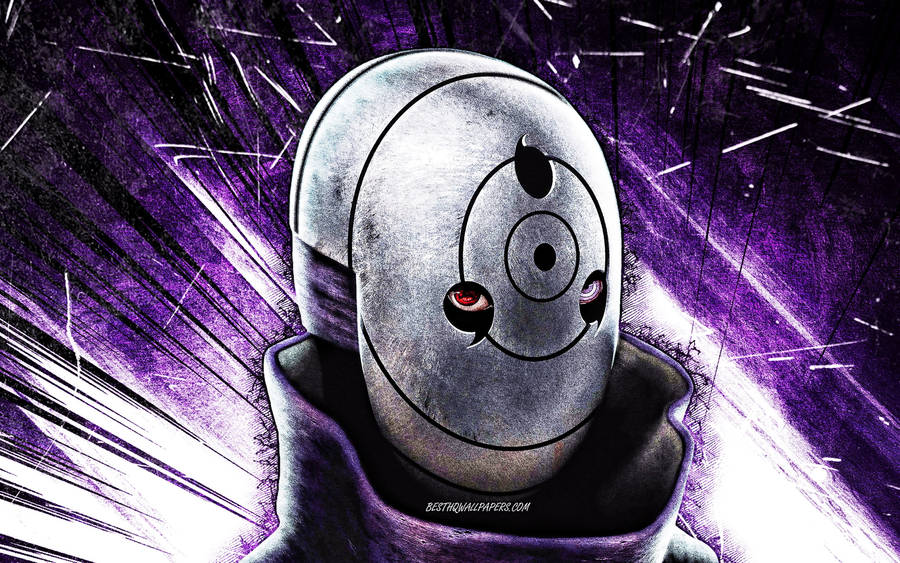 Metallic Obito Uchiha Mask 4k Wallpaper