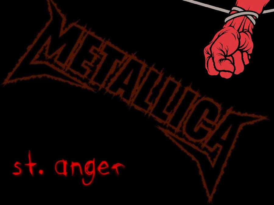 Metallica St. Anger Album Cover Wallpaper