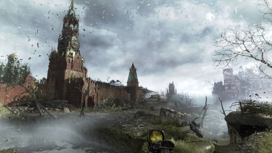 Metro Last Light Clock Tower Wallpaper