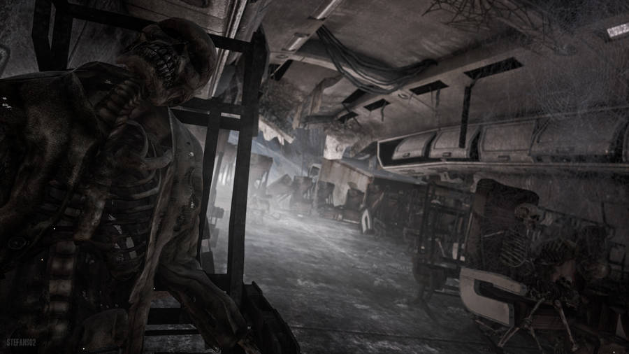 Metro Last Light Skeleton Sunlight Wallpaper