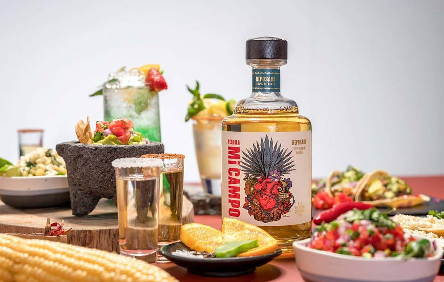 Mi Campo Tequila Table Setting Wallpaper